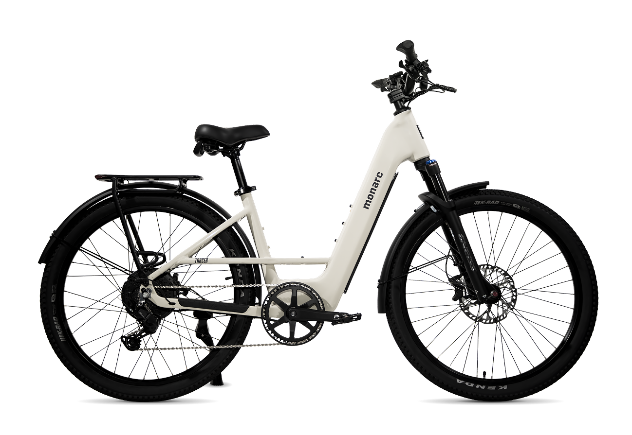 Tracer Step-Thru Birchwood Long-Range City Ebike