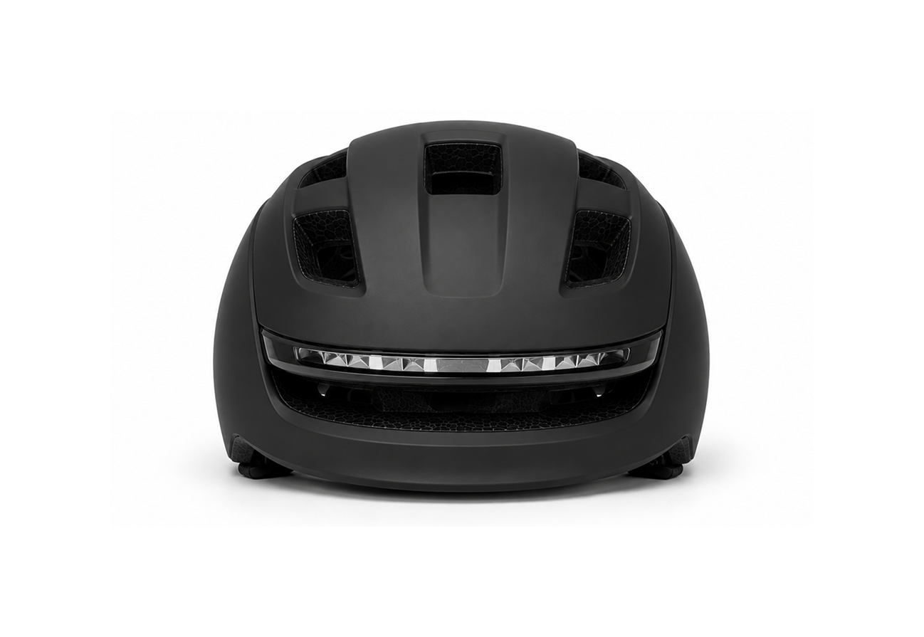 Smart Bike Helmet with Bluetooth & Safety Lights