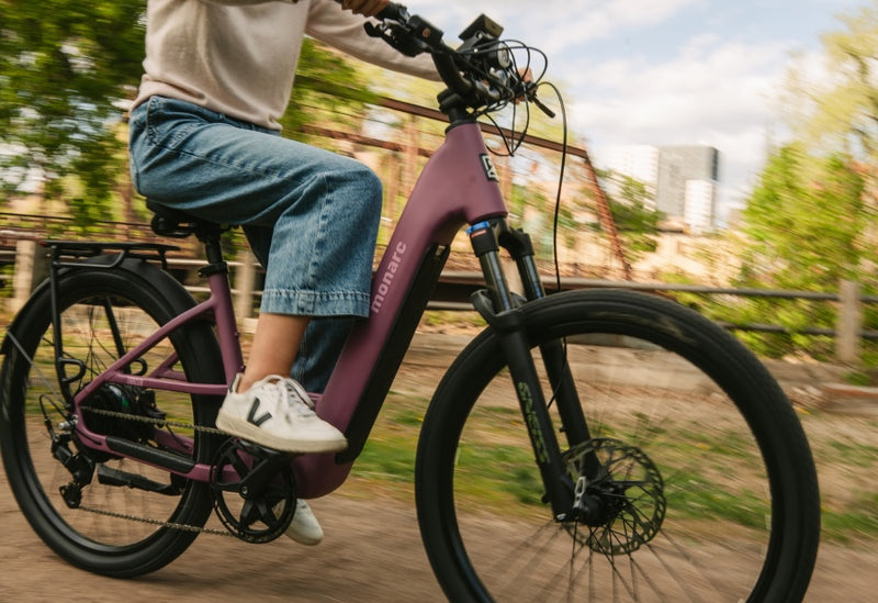 Tracer Step-Thru Juneberry Ebike